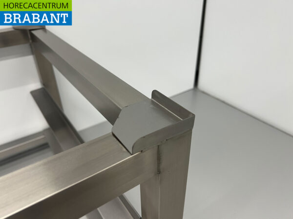 Edelstahl-Untergestell für Geschirrspüler Premium-line 61 x 61 x 40 cm Catering – Bild 4