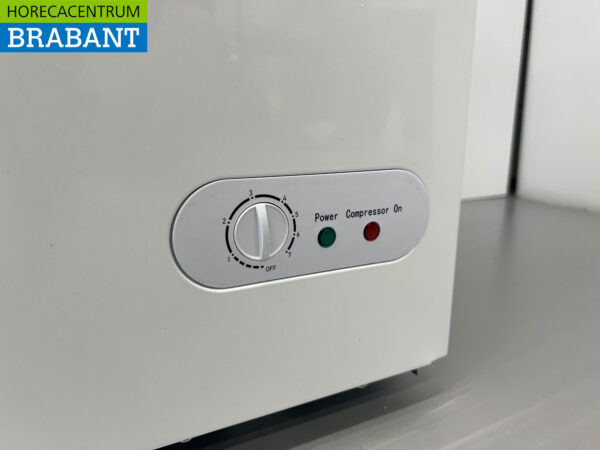 HCB Gefrierschrank Ladengefrierschrank mit Glasschiebedeckel 197 Liter 230V Horeca – Bild 7