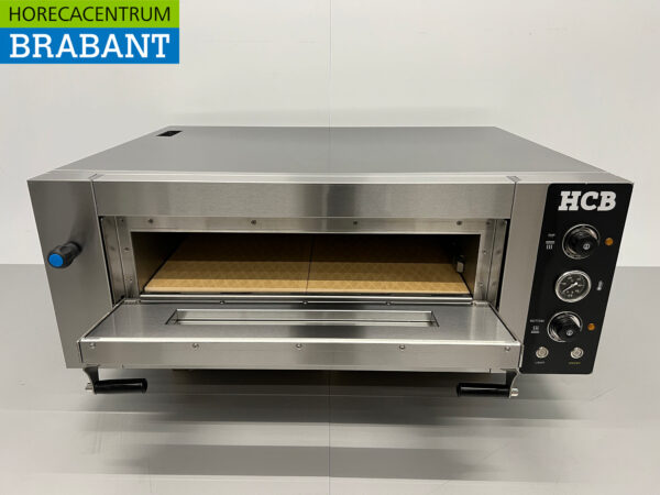 HCB Edelstahl-Pizzaofen 4 Pizzen 34 cm Durchmesser 400V Horeca – Bild 7