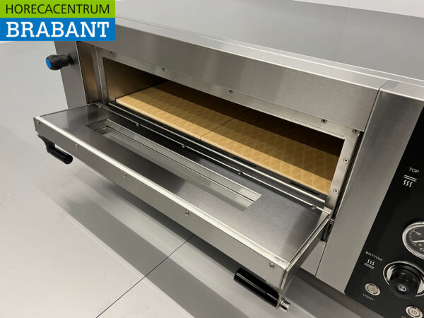 HCB Edelstahl-Pizzaofen 4 Pizzen 34 cm Durchmesser 400V Horeca – Bild 8