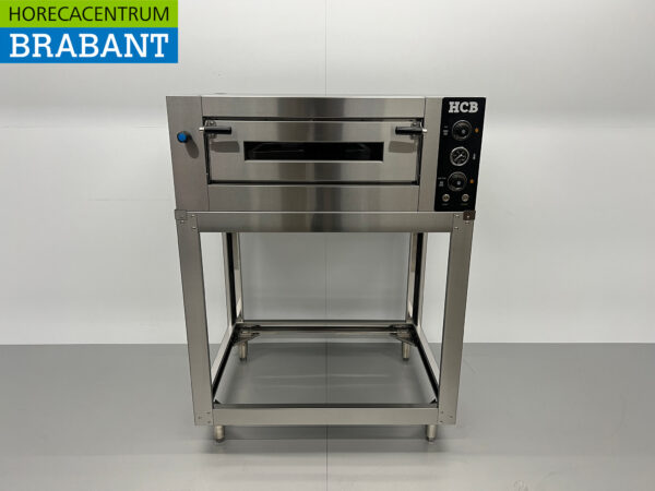 HCB Edelstahl-Pizzaofen 4 Pizzen 34 cm Durchmesser 400V Horeca – Bild 10