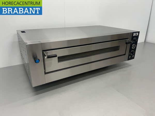 HCB Edelstahl-Pizzaofen 6 Pizzen 34 cm Durchmesser 400V Horeca – Bild 3