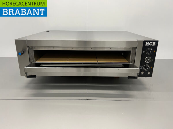 HCB Edelstahl-Pizzaofen 9 Pizzen 34 cm Durchmesser 400V Horeca – Bild 4