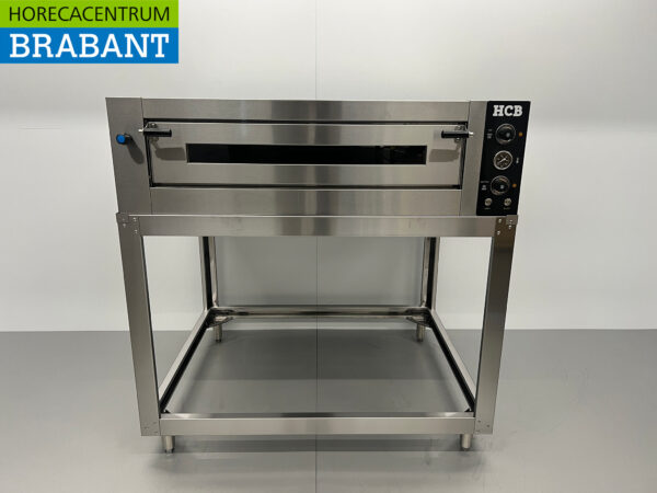 HCB Edelstahl-Pizzaofen 9 Pizzen 34 cm Durchmesser 400V Horeca – Bild 10