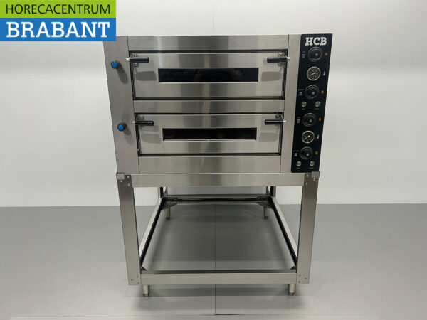 HCB Edelstahl-Pizzaofen 6 Pizzen 34 cm Durchmesser 400V Horeca (kopie) – Bild 10