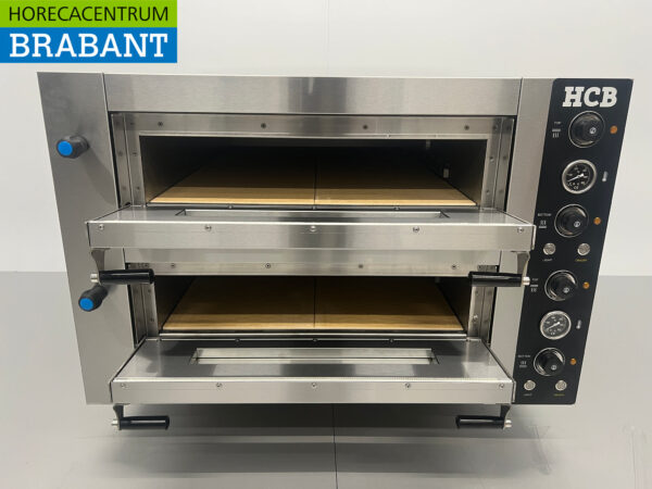 HCB Edelstahl-Pizzaofen 6 Pizzen 34 cm Durchmesser 400V Horeca (kopie) – Bild 7
