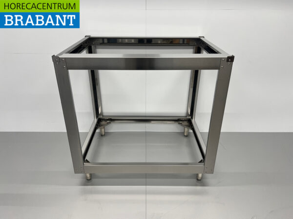 HCB Edelstahlsockel für Pizzaofen 111 x 85 x 107 cm Horeca