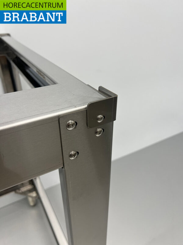 HCB Edelstahlsockel für Pizzaofen 111 x 85 x 107 cm Horeca – Bild 4