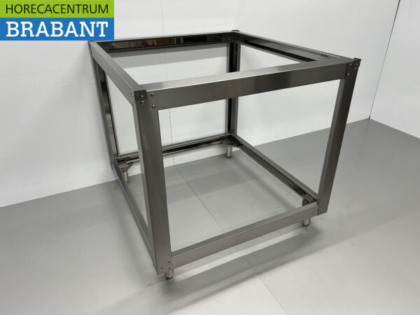 HCB Edelstahlsockel für Pizzaofen 111 x 120 x 107 cm Horeca – Bild 2