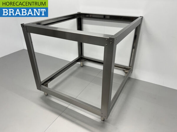 HCB Edelstahlsockel für Pizzaofen 111 x 120 x 107 cm Horeca – Bild 3