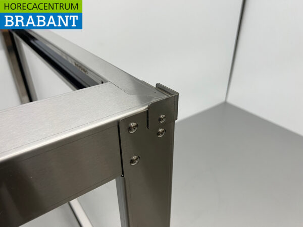 HCB Edelstahlsockel für Pizzaofen 111 x 120 x 107 cm Horeca – Bild 4
