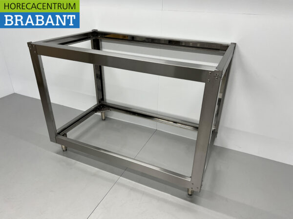 HCB Edelstahlsockel für Pizzaofen 146,5 x 85 x 107 cm Horeca – Bild 2