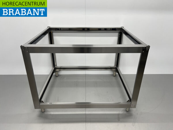 HCB Edelstahlsockel für Pizzaofen 146,5 x 119 x 107 cm Catering
