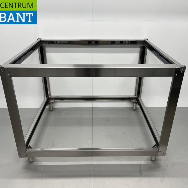 HCB Edelstahlsockel für Pizzaofen 146,5 x 119 x 107 cm Catering