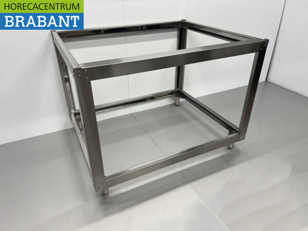 HCB Edelstahlsockel für Pizzaofen 146,5 x 119 x 107 cm Catering – Bild 3