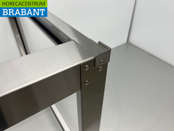 HCB Edelstahlsockel für Pizzaofen 146,5 x 119 x 107 cm Catering – Bild 4