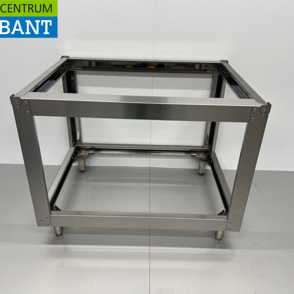 HCB Edelstahlsockel für Pizzaofen 111 x 120 x 87 cm Horeca