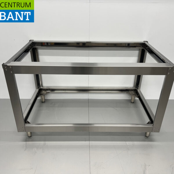 HCB Edelstahlsockel für Pizzaofen 146,5 x 85 x 87 cm Horeca