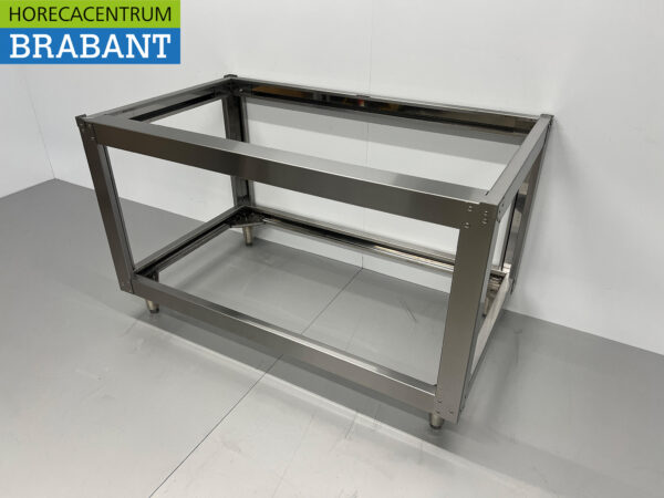 HCB Edelstahlsockel für Pizzaofen 146,5 x 85 x 87 cm Horeca – Bild 2