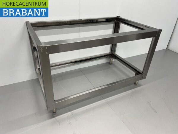 HCB Edelstahlsockel für Pizzaofen 146,5 x 85 x 87 cm Horeca – Bild 3