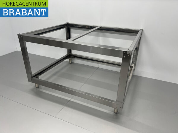 HCB Edelstahlsockel für Pizzaofen 146,5 x 119 x 87 cm Horeca – Bild 2