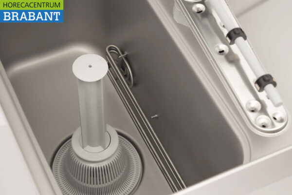 Edelstahl Geschirrspüler Asber Profi-line Sliding mit Ablaufpumpe und Seifenpumpen 400V Horeca – Bild 10