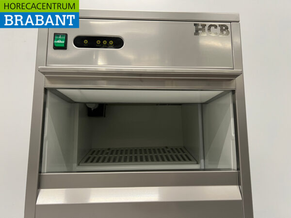 HCB Edelstahl-Eiswürfelmaschine 30 kg pro Tag 230V Horeca – Bild 6