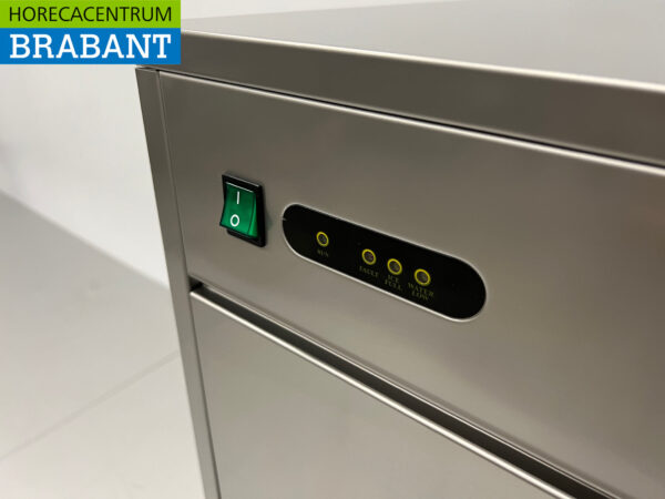 HCB Edelstahl-Eiswürfelmaschine 80 kg pro Tag 230V Horeca – Bild 4