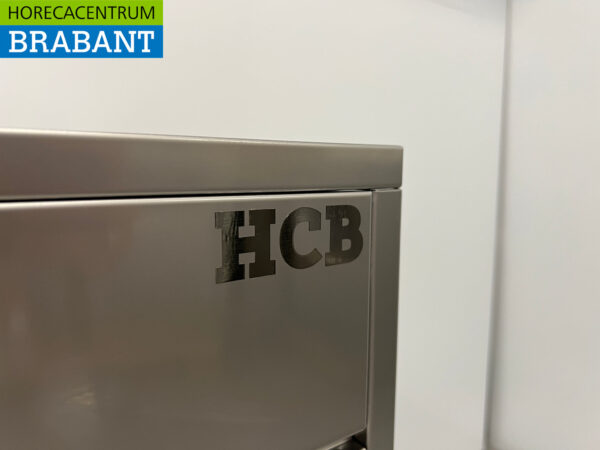 HCB Edelstahl-Eiswürfelmaschine 80 kg pro Tag 230V Horeca – Bild 5