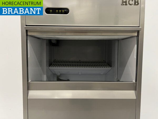 HCB Edelstahl-Eiswürfelmaschine 80 kg pro Tag 230V Horeca – Bild 6