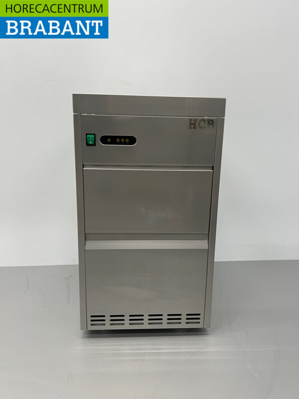 HCB RVS Schäleismaschine Scherbeneis 50 kg pro Tag 230V Horeca
