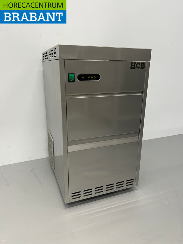 HCB RVS Schäleismaschine Scherbeneis 50 kg pro Tag 230V Horeca – Bild 2