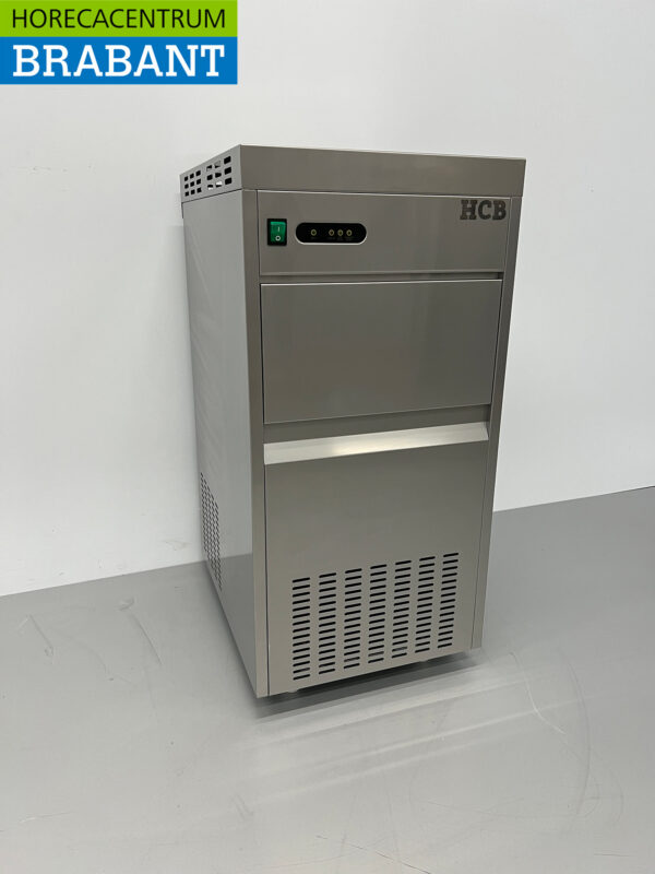 HCB RVS Schäleismaschine Scherbeneis 85 kg pro Tag 230V Horeca – Bild 2