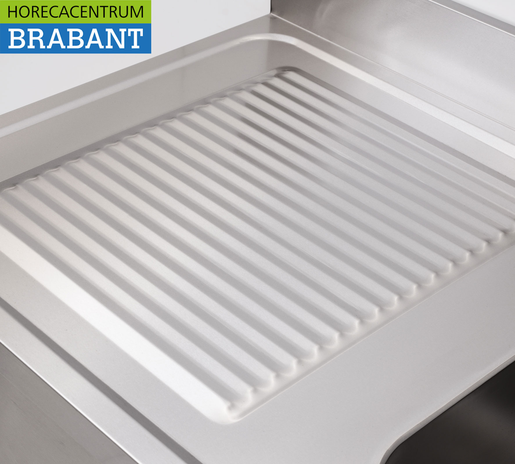 HCB Spülbecken aus Edelstahl 120 x 60 cm Horeca – Bild 5