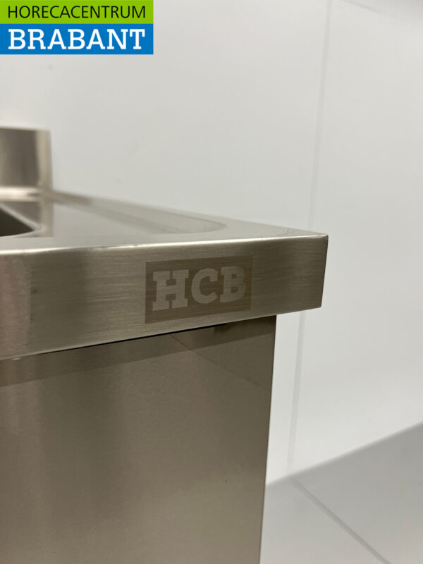 Edelstahl-Spülbecken 120 x 70 cm Horeca – Bild 5