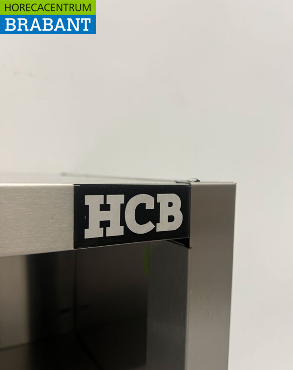 Edelstahl-Hängeschrank Offenes Modell 160 cm Catering – Bild 4