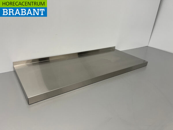 Wandregal aus Edelstahl 100 x 40 cm Horeca – Bild 3