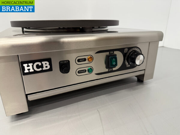 Crêpes-Maschine aus Edelstahl Crêpe-Griddle 230V Horeca – Bild 5