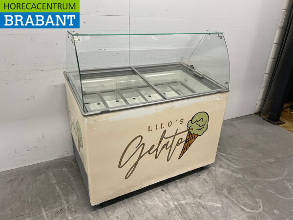 Mobile Combisteel Java Scoop Eiscremevitrine 8 Schalen 230V Horeca – Bild 3