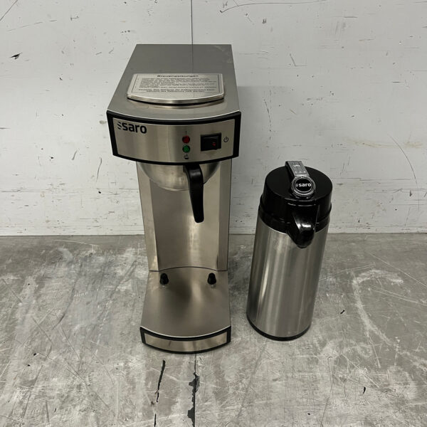 Saro Kaffeemaschine aus Edelstahl mit Thermoskanne 2,2 Liter 230V Horeca