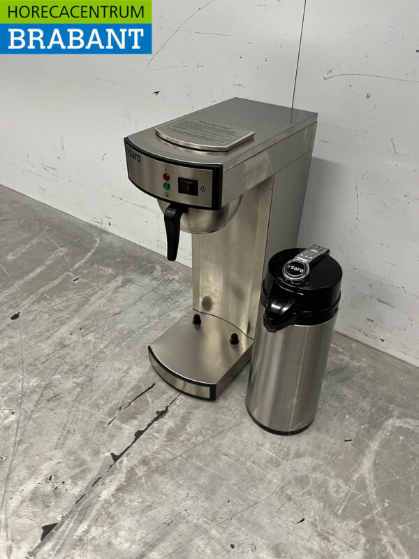 Saro Kaffeemaschine aus Edelstahl mit Thermoskanne 2,2 Liter 230V Horeca – Bild 2
