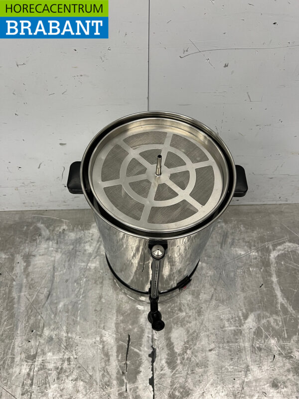 Saro Kaffeemaschine Edelstahl Perkolator 15 Liter 230V Catering – Bild 4