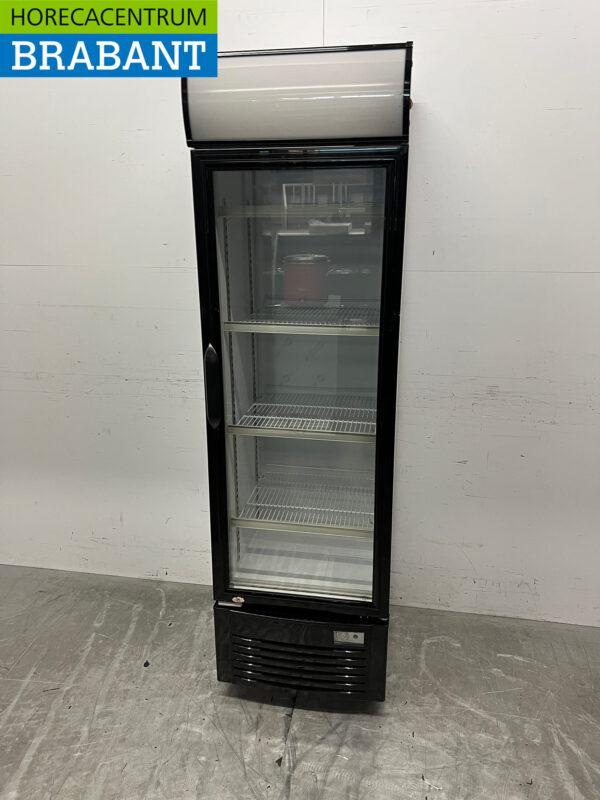 Zorro Glastürkühlschrank 282 Liter 230V Horeca