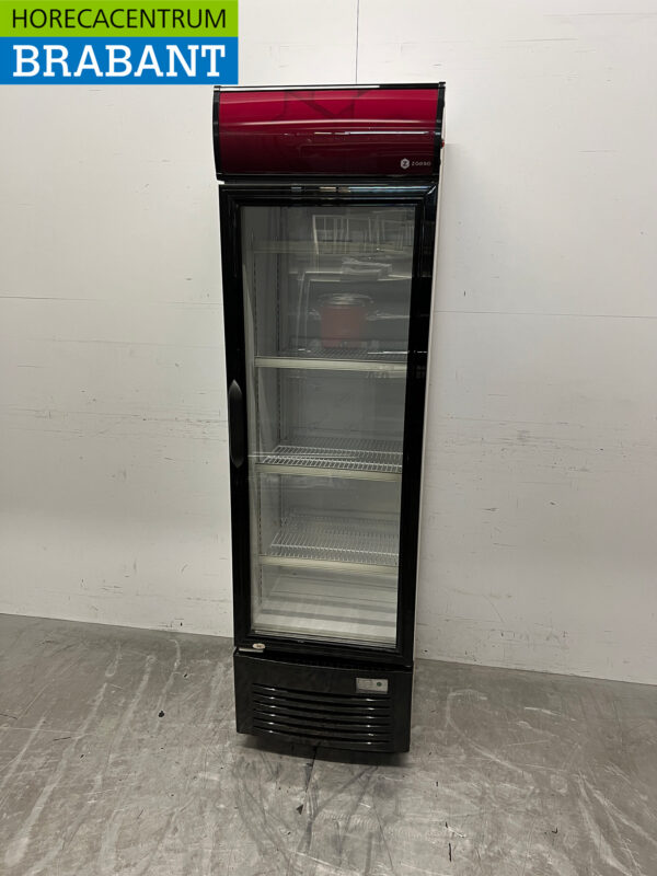 Zorro Glastürkühlschrank 282 Liter 230V Horeca