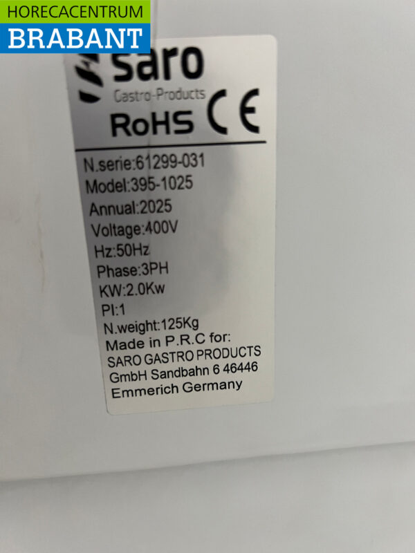 Saro Spiralschneider 42 Liter 400V Catering Bäckerei – Bild 5