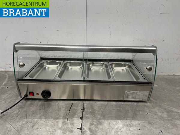 Saro Warmhaltevitrine aus Edelstahl 46 Liter 230V Horeca – Bild 4