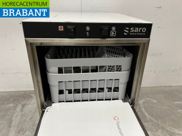 Saro Glaswaschmaschine aus Edelstahl 230V Horeca – Bild 4