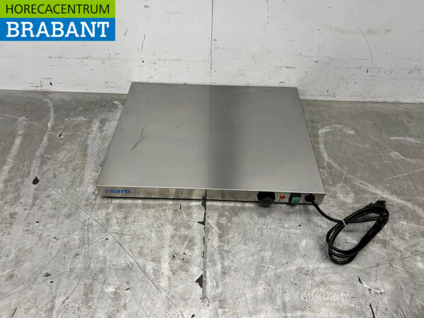 Saro Kochplatte aus Edelstahl 230V Catering
