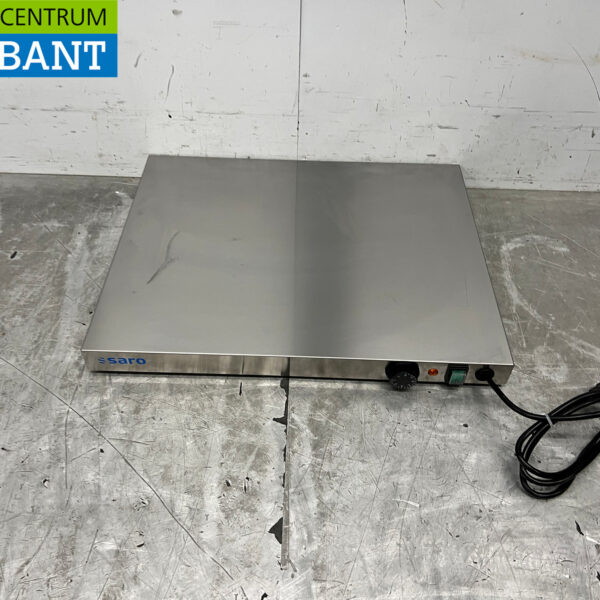 Saro Kochplatte aus Edelstahl 230V Catering