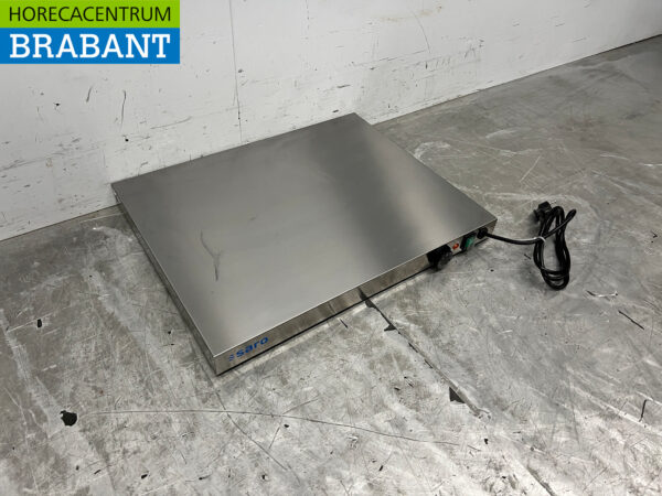 Saro Kochplatte aus Edelstahl 230V Catering – Bild 3